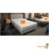 Boxspring in grijze stof