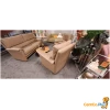 Bruin Lederen Salon