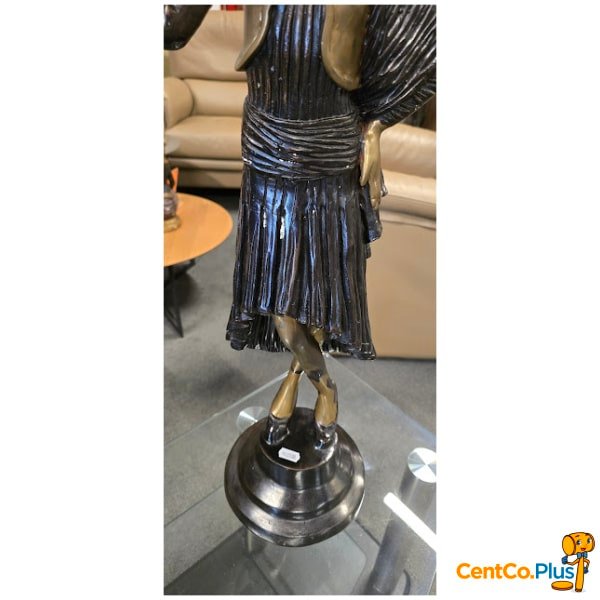 Beeld gebronzeerd koper
