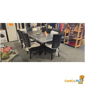 Eettafel met Marmeren Blad