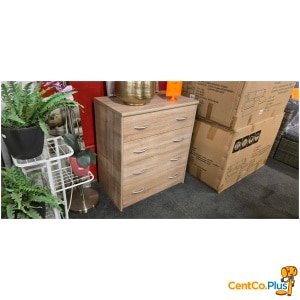 Moderne commode met 5 lades – stijlvol en functioneel