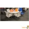 ronde metalen tafel