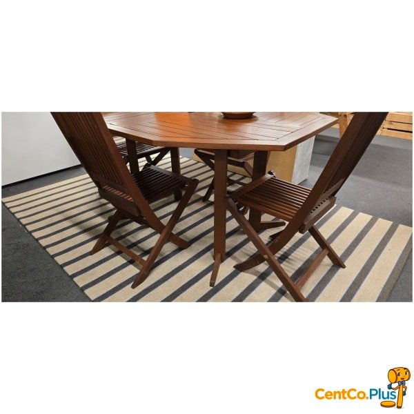 tuinset met tafel en 4 stoelen