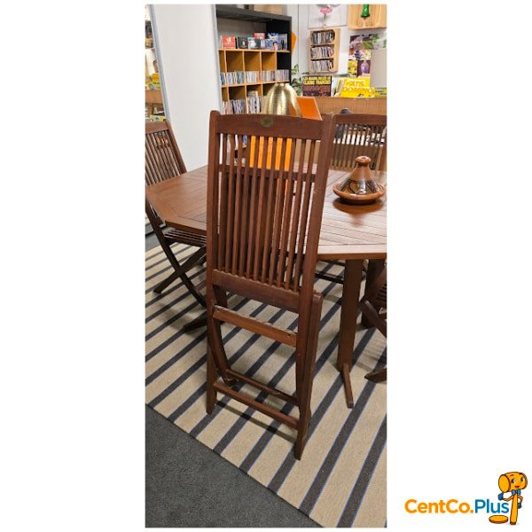 tuinset met tafel en 4 stoelen