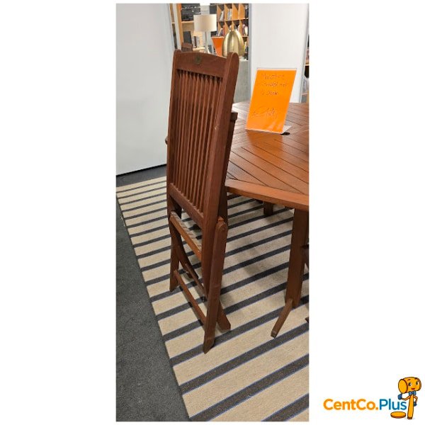 tuinset met tafel en 4 stoelen