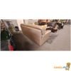 Beige lederen 3-zit