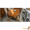 Eetkamer in massieve kerselaar