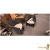wickerstoelen met kussens
