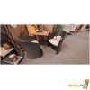 wickerstoelen met kussens