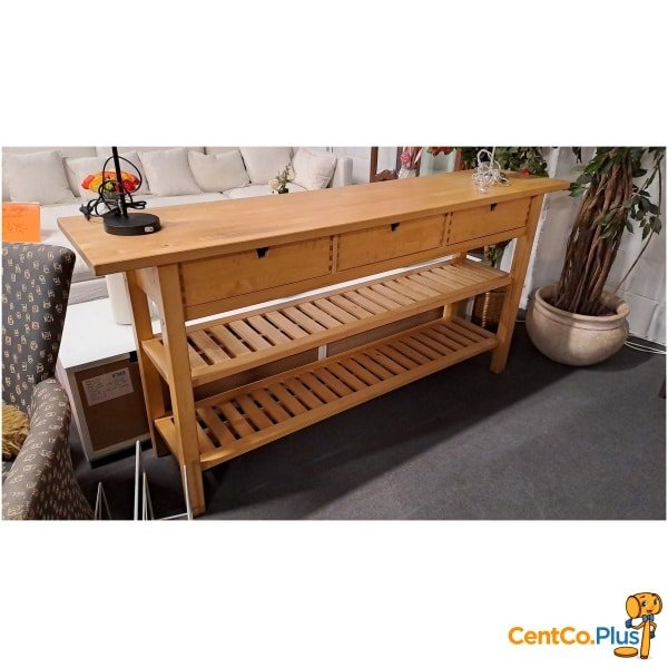 Houten keukenwerktafel