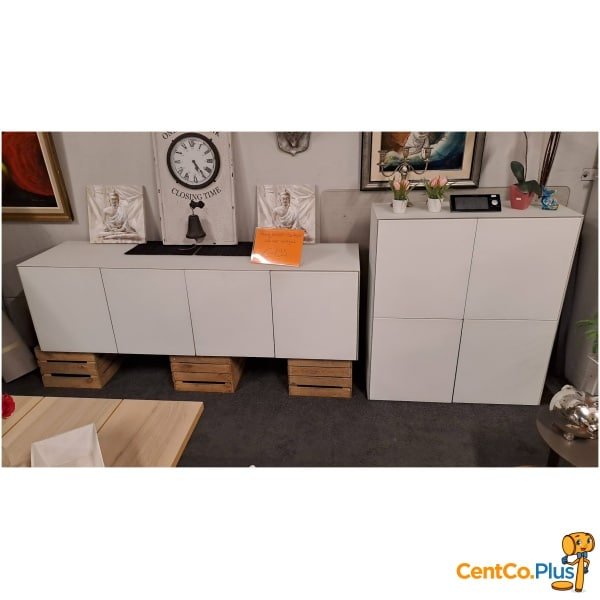 Hoogglans Hangdressoir en Barkast