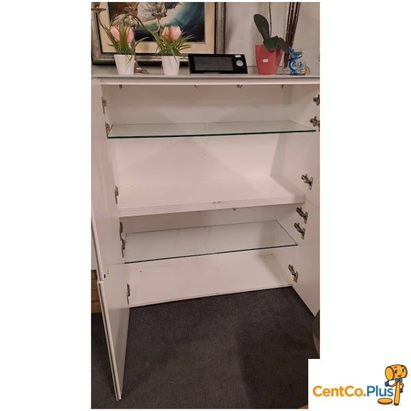 Hoogglans Hangdressoir en Barkast