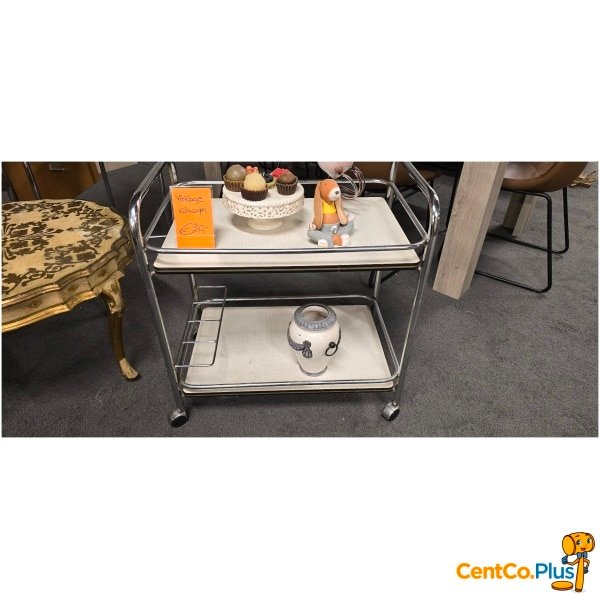 Vintage serveerwagen