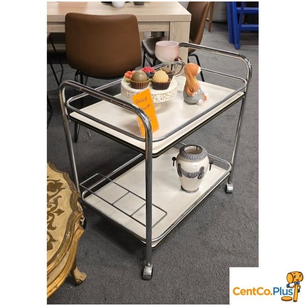 Vintage serveerwagen