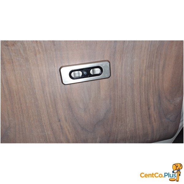 Elektrische lederen relaxzetel