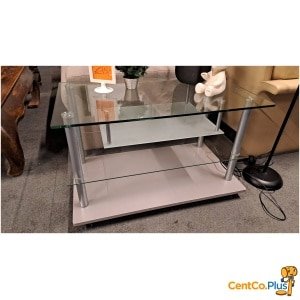 modern glazen tv meubel