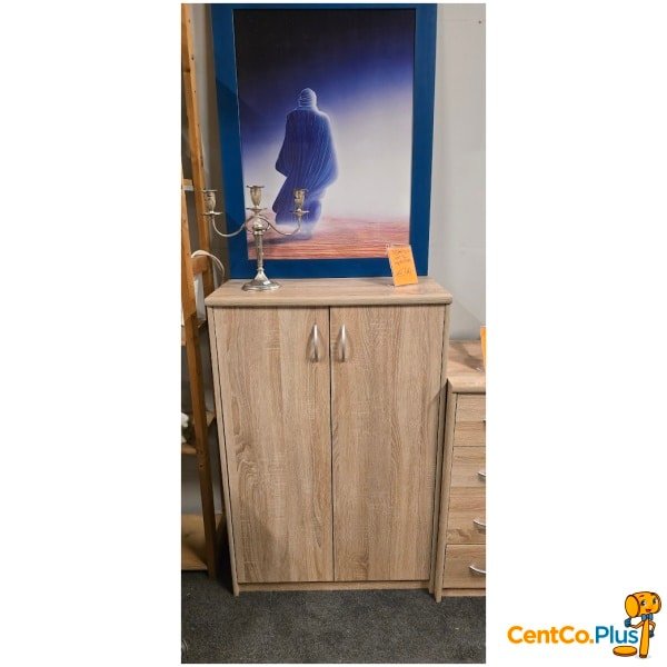 bijzetkast met 2 deuren