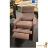 salon in bruine nubuck stof