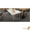 Witte opvouwbare campingtafel