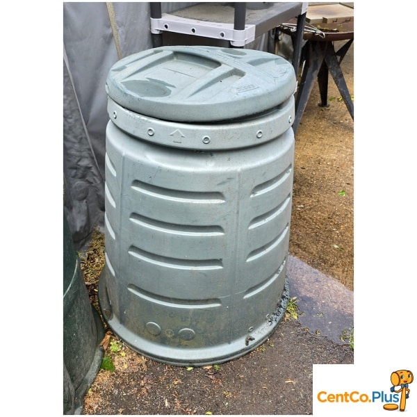 Grijze compostbak