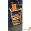 Lage houten étagère