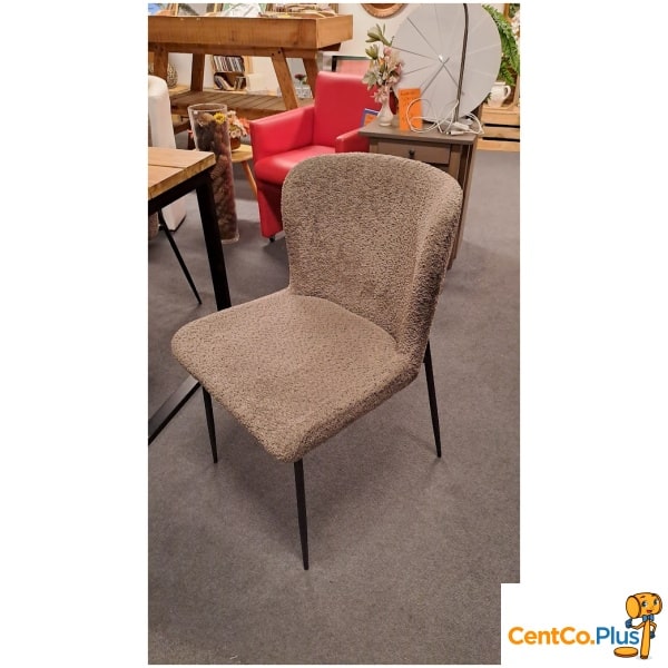 Bouclé Eetkamerstoelen