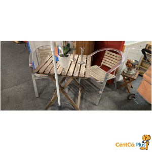 Tuinset in teaklook