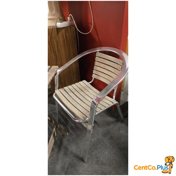 Tuinset in teaklook
