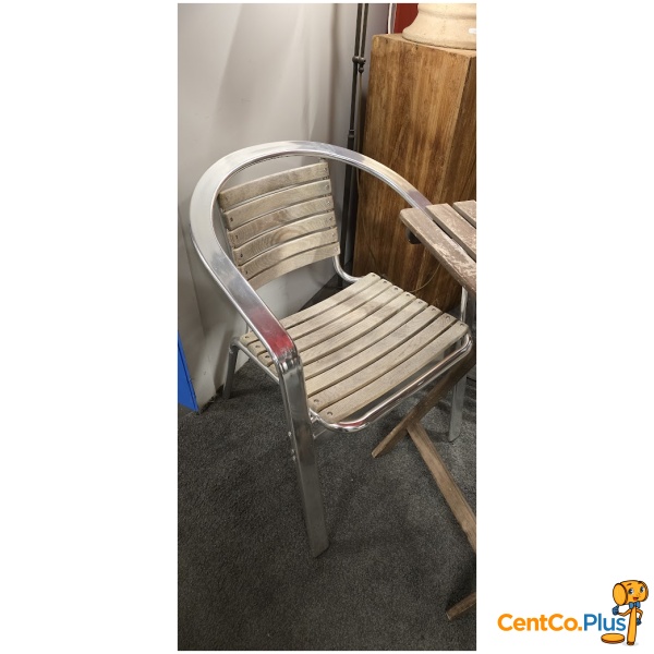 Tuinset in teaklook