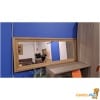 Grote houten spiegel