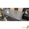 Tafel met marmeren blad