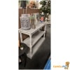 Landelijke grijze muurtafel