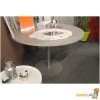 Ronde keukentafel op centrale voet