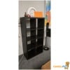 Zwarte IKEA vakjeskast