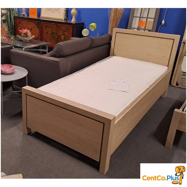 Nieuw 1-persoonsbed Andorra met pocketverenmatras