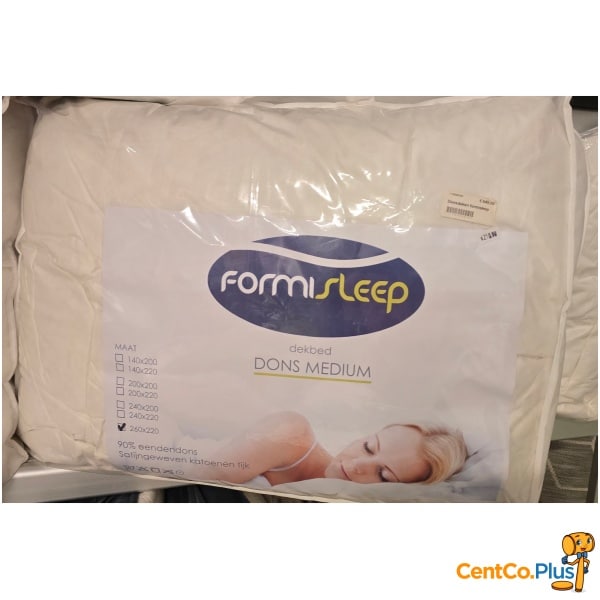 Formi Sleep donzen dekbed Medium 260 x 220 cm