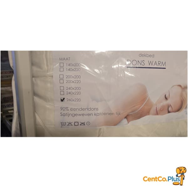Formi Sleep donzen dekbed 260 x 220 cm
