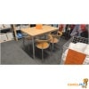 Keukentafel met 4 stoelen