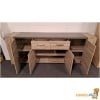 Moderne eetkamer met ronde tafel