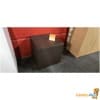 Opbergbox in bruine lederlook