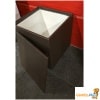 Opbergbox in bruine lederlook