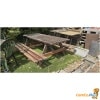 Houten picknicktafel