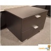 Set van 2 zwarte nachttafels