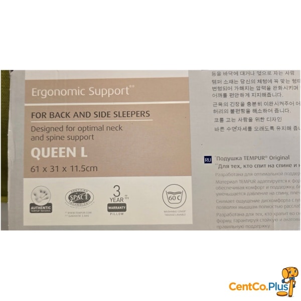 TEMPUR Original hoofdkussen Queen L 61 x 31 cm