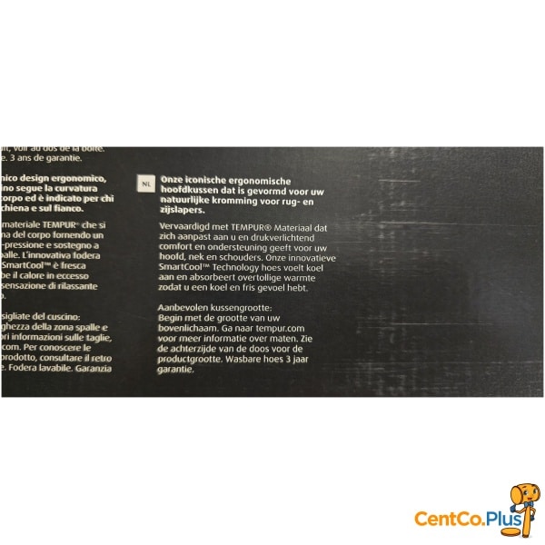 TEMPUR Original SmartCool hoofdkussen Small 61 x 31 cm