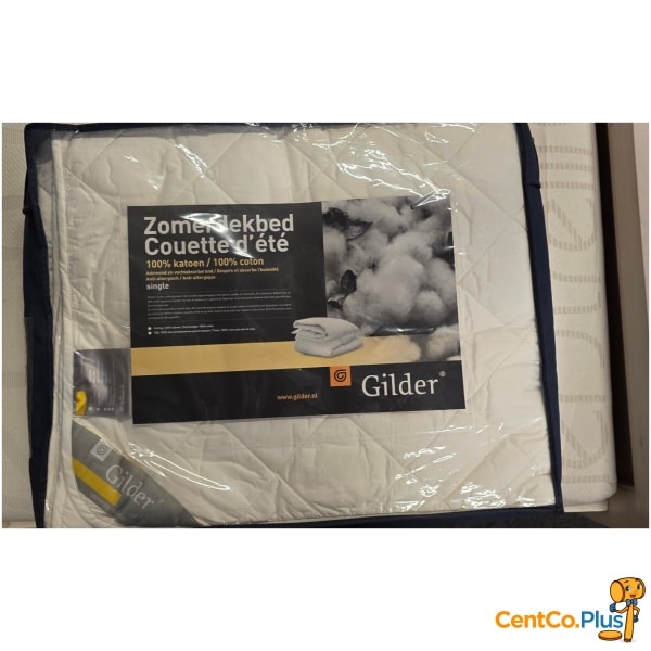 Gilder zomerdekbed 100% katoen – 260 x 220 cm