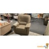 beige lederen salon