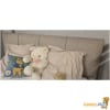 Luxe beige boxspring
