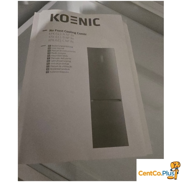 KOENIC No Frost koel-vriescombinatie