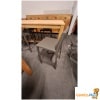 Hoge teak eetkamertafel